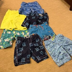 Bundle of 7 Gap Bathing Suits!!  Boys Large.